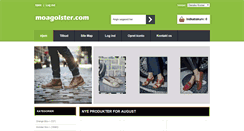 Desktop Screenshot of moagolster.com